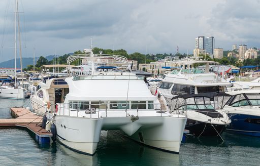 luxury catamaran