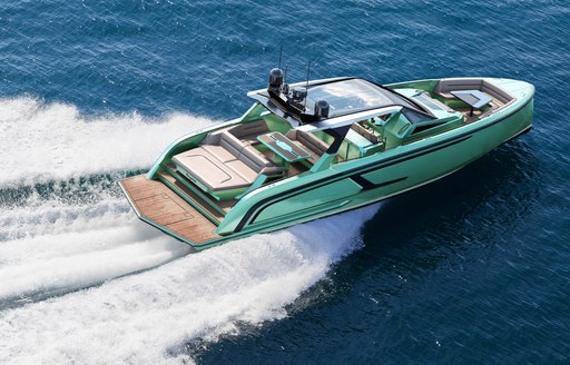 Vanquish VQ55 below deck