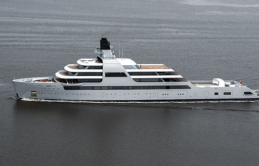 Superyacht SOLARIS on sea trials