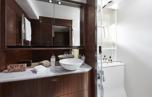 Ensuite on Princess F62 