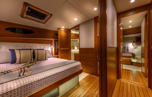 The interior of the Palm Beach Motor Yacht 70