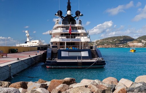 St Maarten marina