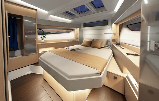 Sealine S390 cabin