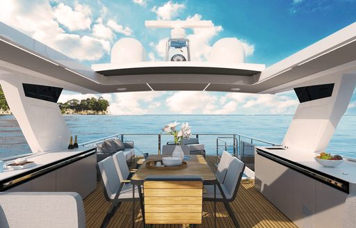 Absolute Navetta 70 for sale and world premiere at Cannes Yachting Festival