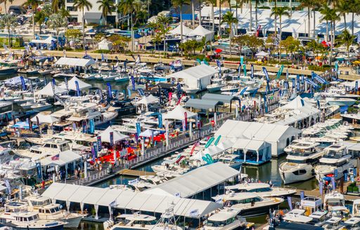 boats for sale at Palm Beach boat show