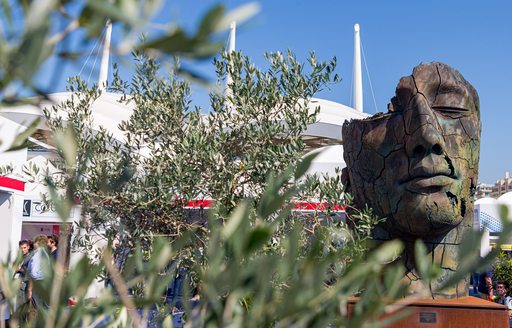 Statues and plants give Genoa an exotic vibe.