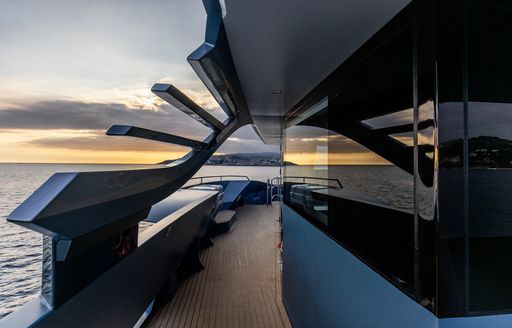 View alongside decks of support vessel PHI Phantom