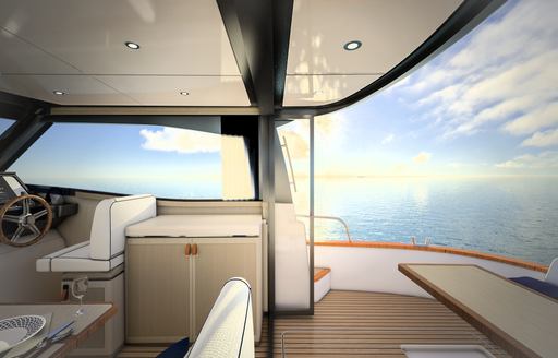 Gozzo 38 Cabin Deck