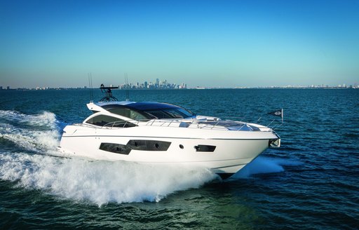 Sunseeker Predator 80 running shot