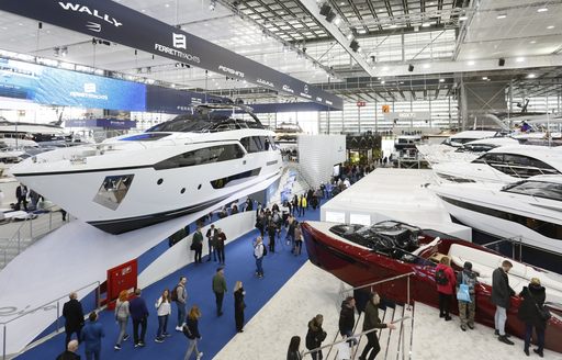 Superyachts display