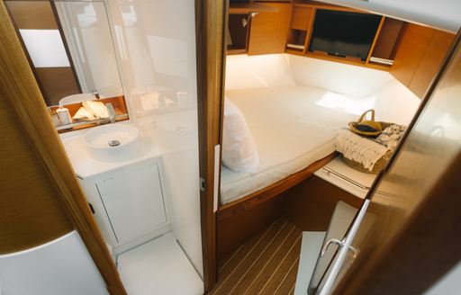 Bertram 35 interior