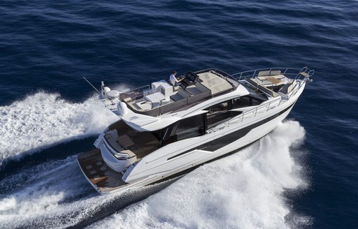 Galeon 500 Fly running, Galeon 500 Fly performance 