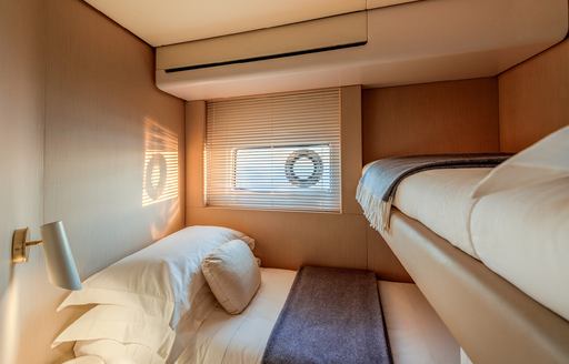 Azimut 68 cabins