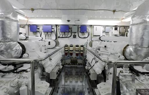 yacht engine room