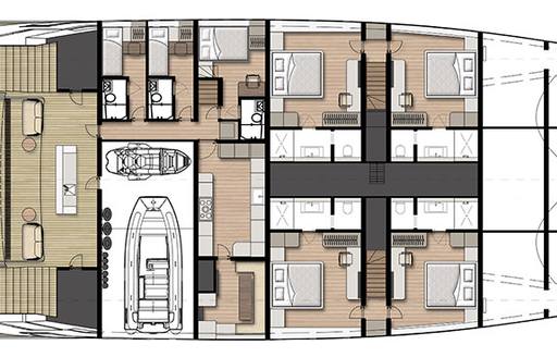 Plan of Sunreef Yachts new range