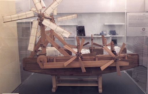 Model of Filippo Brunelleschi's Badalone boat