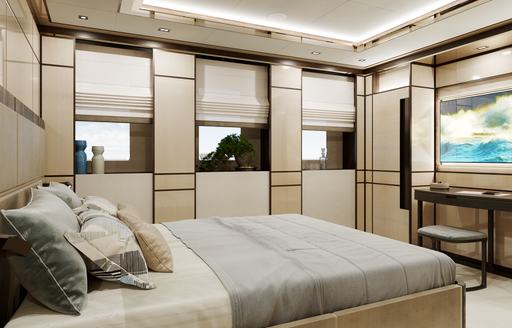 Lightly furnished cabin on Project Gemini