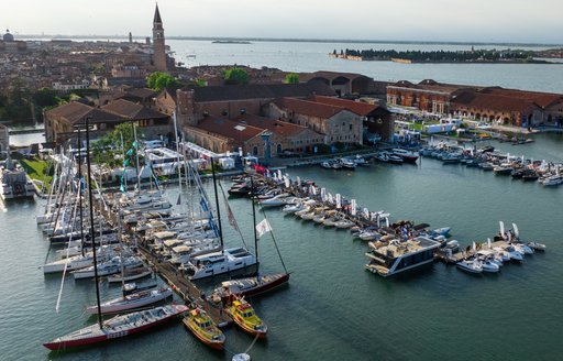 yachts for sale at Venice Boat Show