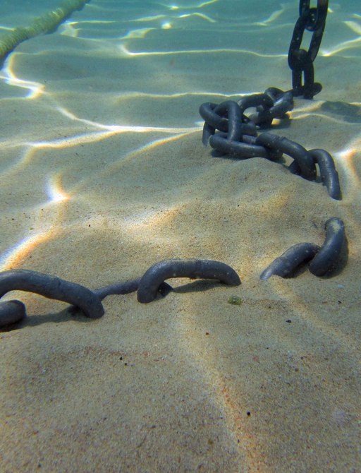 nature of the sea bed effects anchor holding