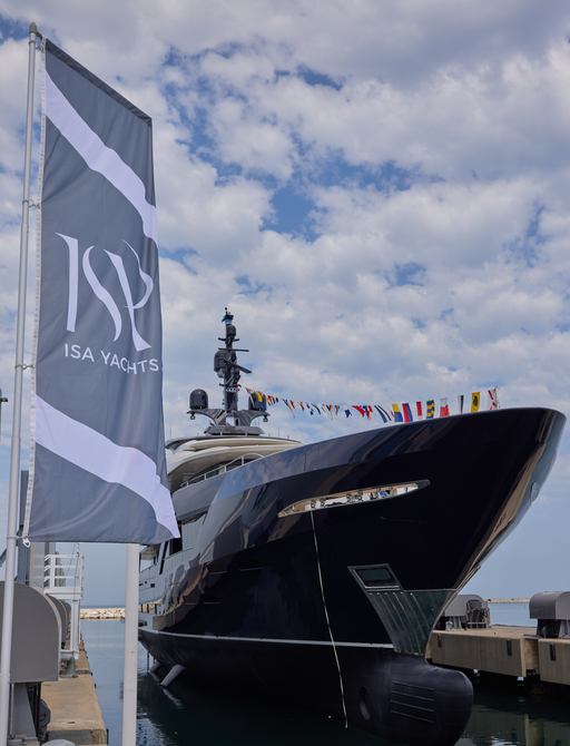 ISA superyacht RESILIENCE at launch