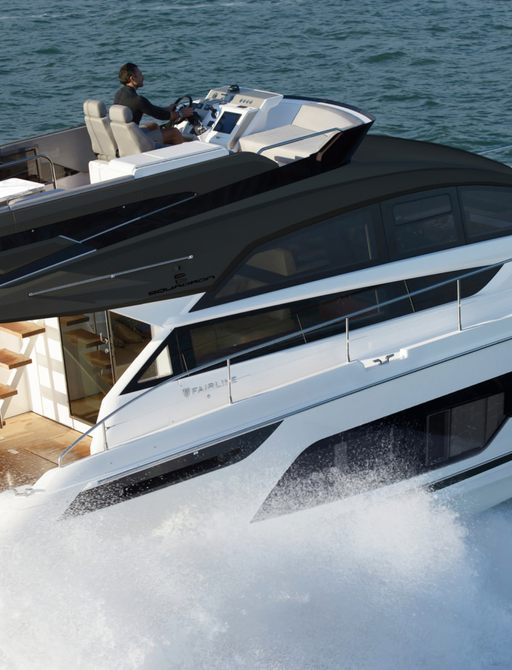 Fairline Squadron 50 styling 