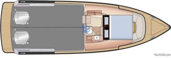 Lower Deck Fjord 38 Open