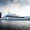 89m Feadship Superyacht Milky Way (Project 828) Launched in Amsterdam 