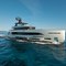 Hull and Superstructure Joined on the Flagship Sirena 42M Superyacht 