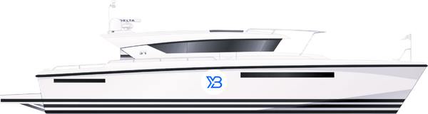 Delta Powerboats 54 ips 