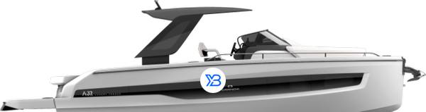 Cranchi A32 Luxury Tender  T-Top