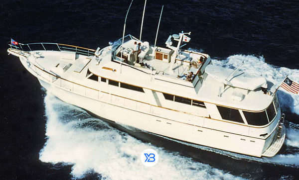 Hatteras 70 Extended Deckhouse