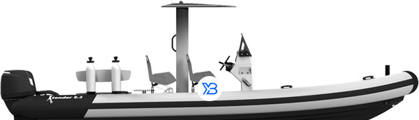 Xtenders 8.3M Diving Tender