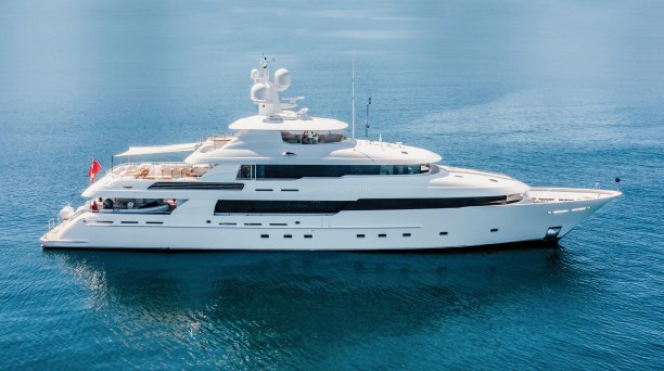 Major Price Reduction on 48m Delta Marina Custom Superyacht Rochade