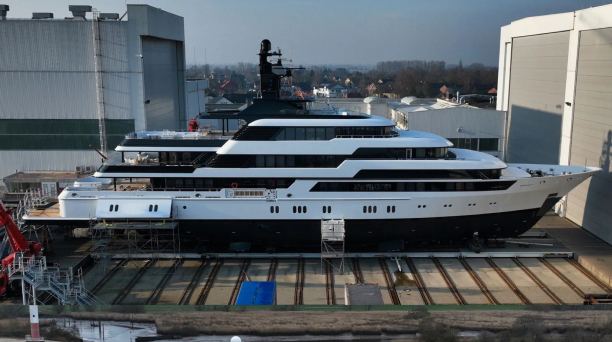 Lürssen Superyacht Starfire Emerges Following Major Refit at Abeking & Rasmussen