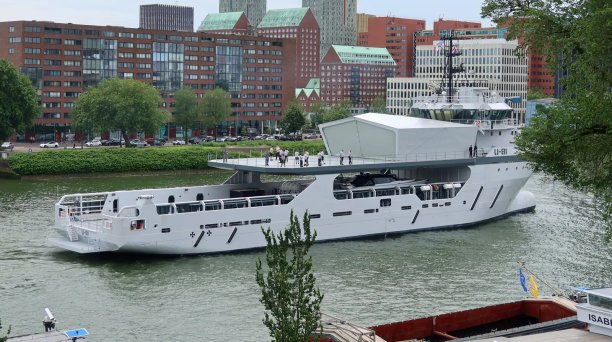 VIDEO: Converted 80m+ Support Vessel U-81 Spotted for First Time Following Rebuild