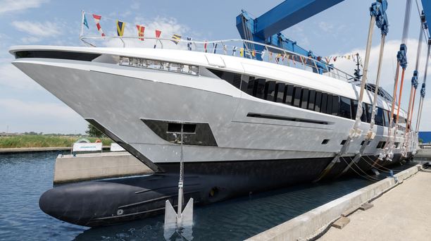 Fifth Mangusta GranSport 54 Superyacht Betsy Launched in Pisa