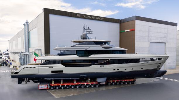First Semi-Custom Admiral Panorama 50 Yacht Launched in Italy