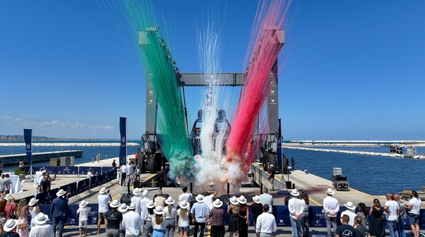 First 38m ISA Viper 130 Motor Yacht Fast Naan Launched Ahead of Cannes Debut