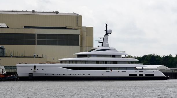 WATCH: 78m Lürssen Superyacht Ace 21 Launched