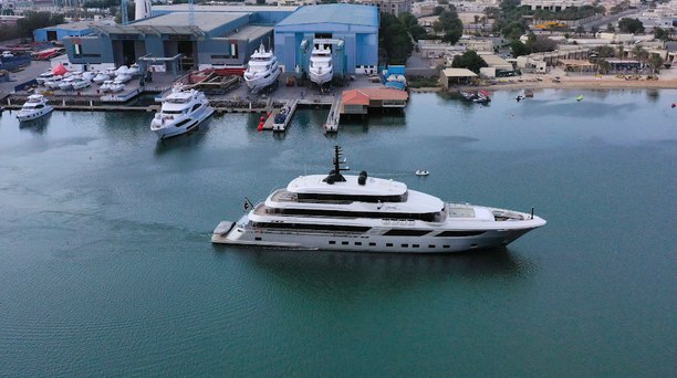 Gulf Craft delivers flagship Majesty 175, 54m yacht SERENITY M.R.F