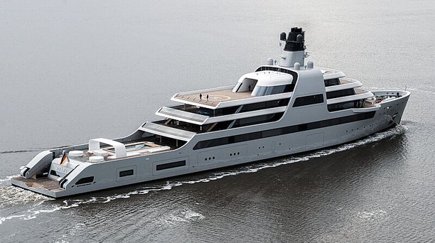 140m superyacht SOLARIS delivered