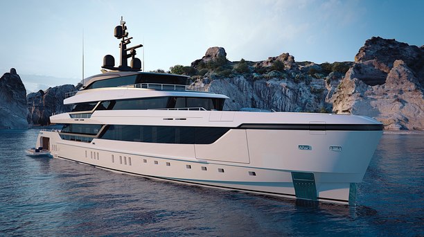 Sanlorenzo launch first 57Steel in La Spezia