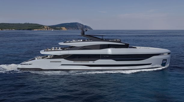 ISA Yachts unveils 40m superyacht Project UNICA