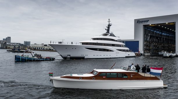 Feadship launches 71m superyacht JUICE