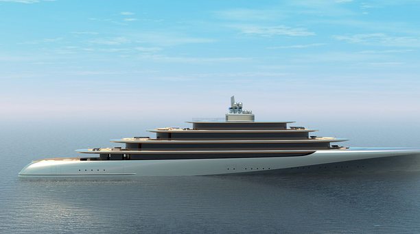 Nature-inspired 140m superyacht concept revealed