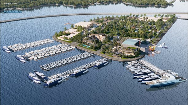 180-Berth Superyacht Marina to be Constructed in Indonesia 