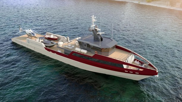 Rosetti adds new 55m model to support vessel range