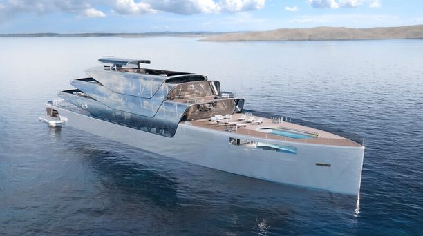 First ever 3D printed superyacht concept unveiled by designer  Jozeph Forakis