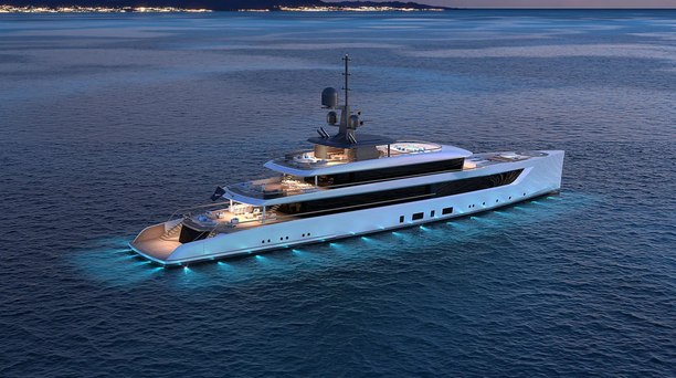 Feadship reveals new 72m fast-track superyacht concept Project 2024