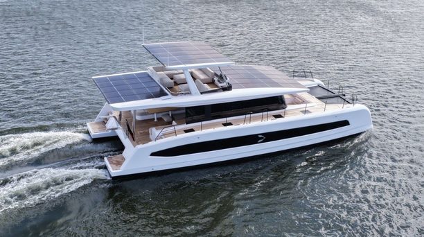 First Pioneer PY60 Solar-Electric Catamaran Pioneer One Begins Sea Trials